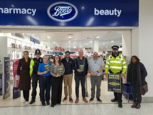 Officers have teamed up with Boots to tackle shoplifting in Telford by marking perfume testers with Smartwater.