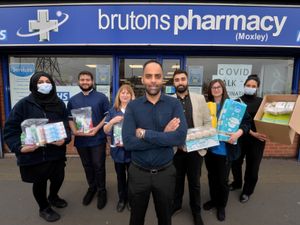 Supporting image for story: Pharmacy sends medical supplies to Ukraine