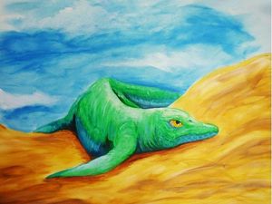 Supporting image for story: 250 million-year-old marine reptile ‘evolved pebble-shaped teeth to crush prey’