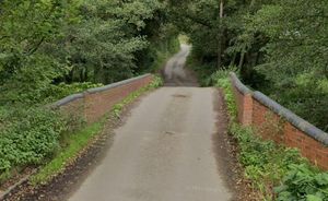 One of the rural lanes south of the A41 near Newport. Picture: Google Maps