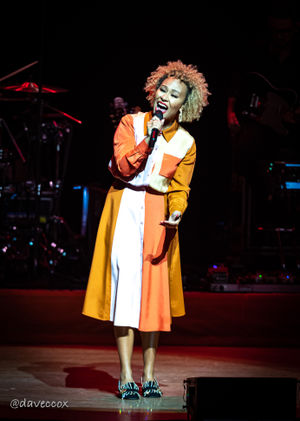 Emeli Sande at Birmingham Symphony Hall. Pictures by: Dave Cox