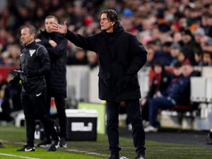 Supporting image for story: Brentford v Wolves: Frank happy to hang on to Mbuemo while he can