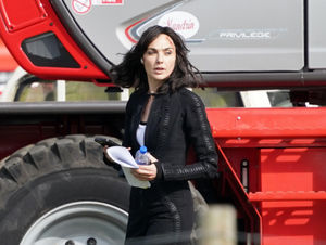 Supporting image for story: Hollywood superstar Gal Gadot spotted filming spy movie scenes at RAF Cosford