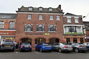 The store is in a prominent location on the high street in Bridgnorth