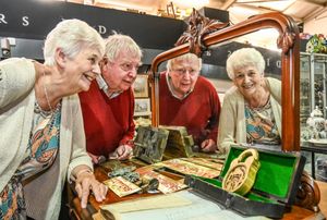 Michael and Sheila Hamson inherited an 18th Century home and made a rare discovery of padlocks that could unlock thousands at auction next week.