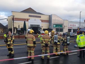 Supporting image for story: Eight fire crews tackling blaze at Wetherspoon pub in Market Drayton