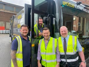 Supporting image for story: Dudley Council tests upcycled electric refuse truck to reduce carbon footprint