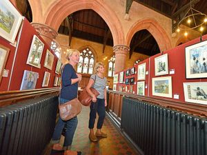 Supporting image for story: Bridgnorth church art event 'the most fantastic, successful ever'
