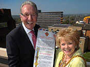 Supporting image for story: Hugh gets top city honour