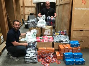 Supporting image for story: Thousands of fake football shirts seized in warehouse raid