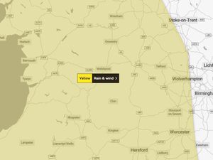 Supporting image for story: Nine-hour weather warning in place as wind and rain set to batter Shropshire and Mid Wales