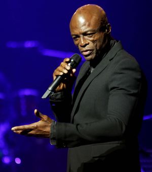 Seal at Birmingham's Symphony Hall. Pic: Andy Shaw