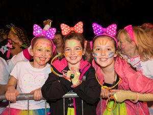 Supporting image for story: Hundreds enjoy neon run for Mary Stevens Hospice
