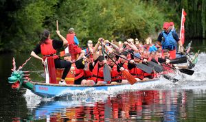 SHROPSHIRE COPYRIGHT NATIONAL WORLD TIM STURGESS 19/07/25Severn Hospice Dragon Boat Festival