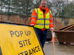 Supporting image for story: Dudley pop-up tip returns with changes to make booking easier