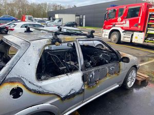Supporting image for story: Car fire breaks out at Market Drayton business park