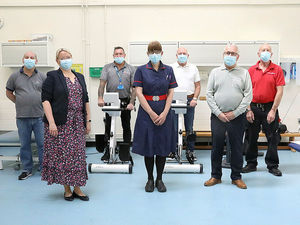 Supporting image for story: Patients benefit from £13,000 rehab equipment