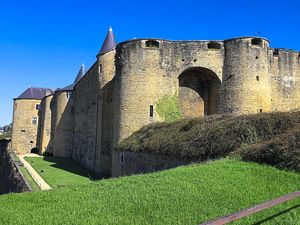 Le Château Fort de Sedan as viewed from the attractions ramparts during a tour