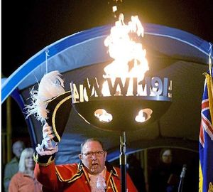Market Drayton Town Crier Geoff Russell