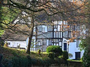 Supporting image for story: I visited an idyllic West Midlands village that is home to some of the rarest medieval wall paintings in the country and this is what I found