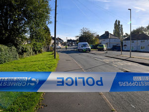 Supporting image for story: Five photos of police scene in Pensnett after shots fired in residential area