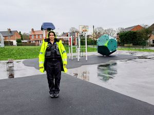 Supporting image for story: Police step up patrols after Market Drayton play park hit by graffiti vandals