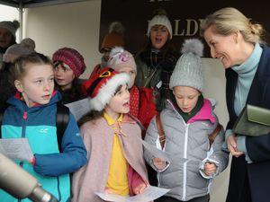 Supporting image for story: Countess of Wessex joins crowds at Royal Welsh Winter Fair