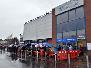 Supporting image for story: NHS apologises after patients at Telford's newest vaccination centre join long queues due to booking error