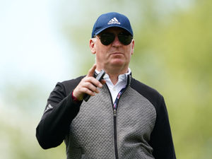 Supporting image for story: GALLERY: Ex Villa boss Dean Smith takes in action at British Masters