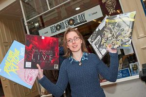 Owner Lisa Powell at her store LPs Paradise in Victoria Arcade, Walsall