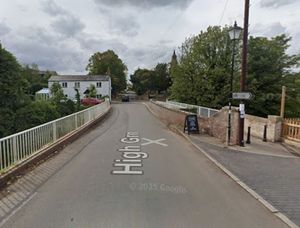 The bridge west of Brewood. Photo: Google