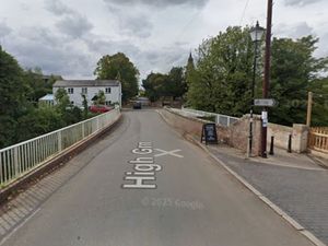 Supporting image for story: Motorists in Brewood urged to find alternative routes for Christmas event after burst main forces bridge closure