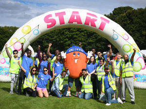 Supporting image for story: Make a splash for a good cause by volunteering at Acorns Bubble Rush