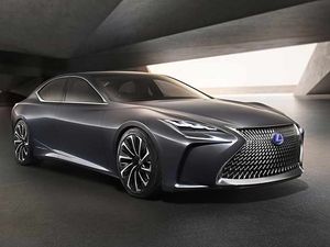Supporting image for story: Future of Lexus is a flagship fuel cell saloon