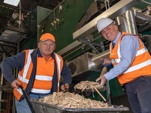 Supporting image for story: Telford manufacturer using wood waste to generate electricity