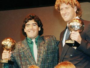Supporting image for story: Maradona’s heirs lose court bid to block sale of World Cup Golden Ball trophy