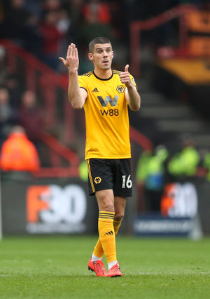 Conor Coady's leadership qualities, along with his abilities in a back three ensure he makes the cut in this XI (AMA/Sam Bagnall)