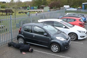 Parents and pupils were told not to come to school while police were on the scene. Photo: SnapperSK