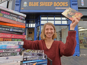 Supporting image for story: Wednesbury's Blue Sheep Books to celebrate first anniversary on Bookshop Day