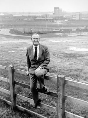 Lord Northfield, chairman of Telford Development Corporation – as Donald Chapman, he was Labour MP for Birmingham (Northfield) from 1951 to 1970.