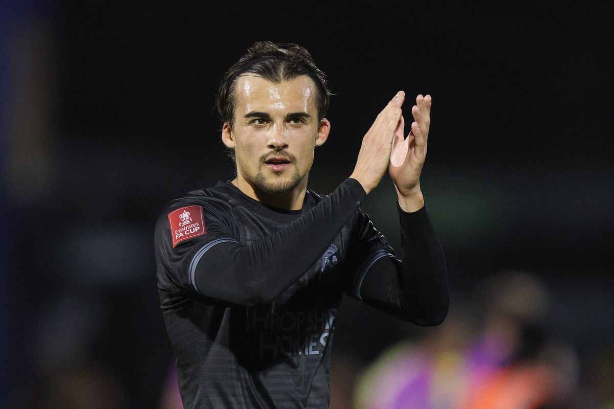 I feel really good - Tom Sang thriving in central midfield Shrewsbury Town role