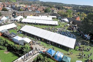 15,000 people were expected at the show