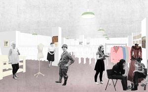 The planned costume store