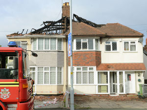 Supporting image for story: Blaze at suspected cannabis factory leaves Wolverhampton house ruined