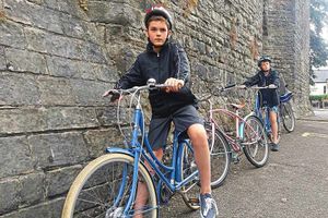 Enjoy a bike tour with a difference, through Cardiff's medieval and modern landscape