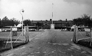 The entrance to RAF Bridgnorth.