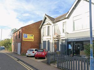 36 and 38 Market Street, Stourbridge, next to the derelict former Archway Veterinary Centre