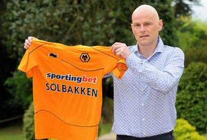 Stale Solbakken the manager / head coach of Wolverhampton Wanderers