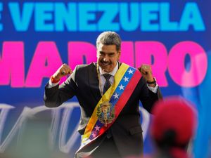 Supporting image for story: Venezuela’s President Nicolas Maduro sworn in for third term