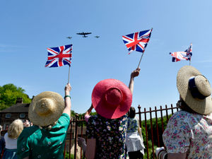 Supporting image for story: Battle of Britain flight enthrals the crowds at Ironbridge second world war event